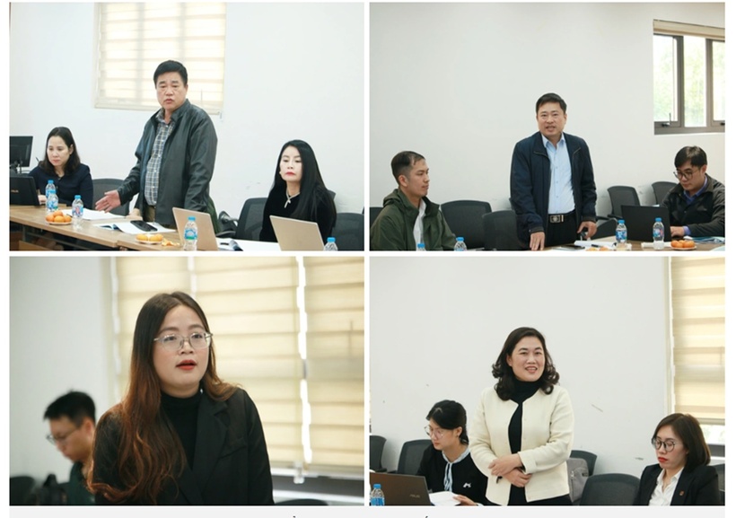 Các đại biểu tham gia đóng góp ý kiến tại hội nghị.