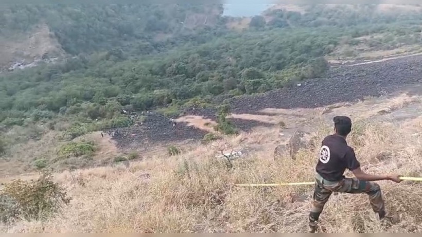 Hiện trường vụ tai nạn. Ảnh: NDTV