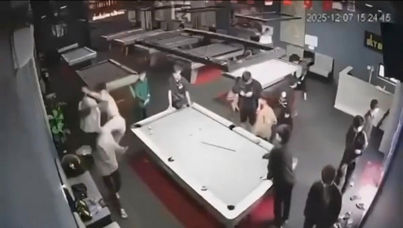 Hiện trường vụ xô xát khiến một nam sinh lớp 12 nguy kịch. Ảnh: Pháp luật TP.HCM.