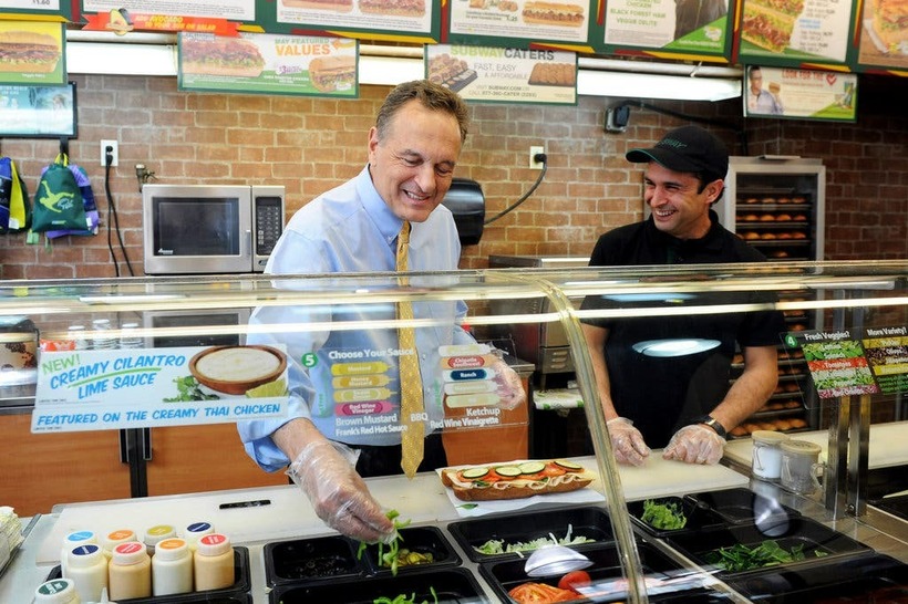 Fred DeLuca xây dựng "đế chế Subway". (Ảnh: The New York Times)