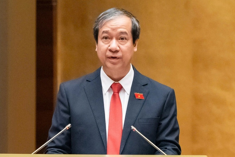 Bộ trưởng GD&ĐT Nguyễn Kim Sơn. Ảnh: Dân trí