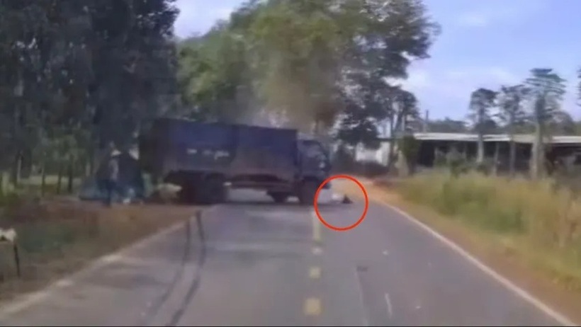 Hình ảnh ghi lại sự việc. Ảnh: Pháp luật TP.HCM