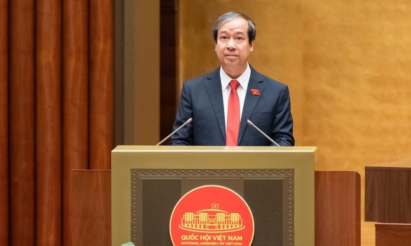 Bộ trưởng GD&ĐT Nguyễn Kim Sơn. Ảnh: VnExpress