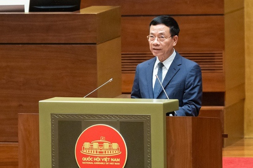 Bộ trưởng Bộ Khoa học và Công nghệ Nguyễn Mạnh Hùng (Ảnh: Phạm Thắng).