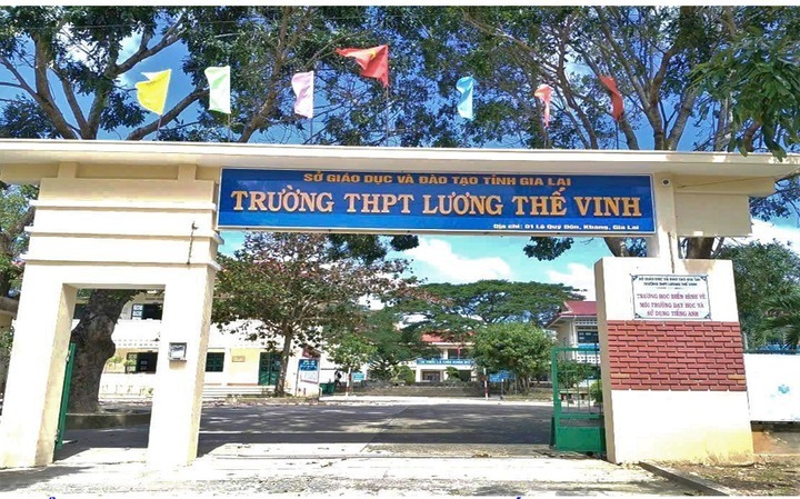 Trường THPT Lương Thế Vinh. Ảnh: VTC News