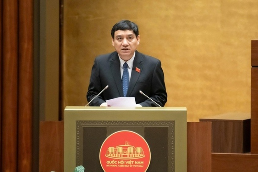 Chủ nhiệm Uỷ ban Văn hóa và Xã hội Nguyễn Đắc Vinh (Ảnh: Media Quốc hội).