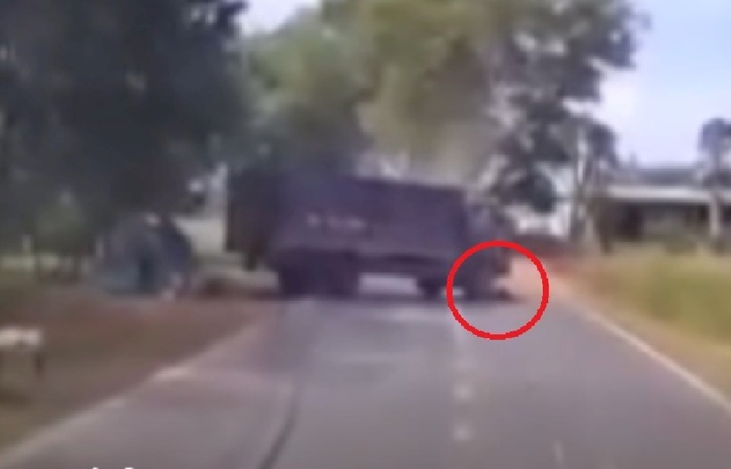 Hiện trường vụ tai nạn. Ảnh: Báo Tiền phong.