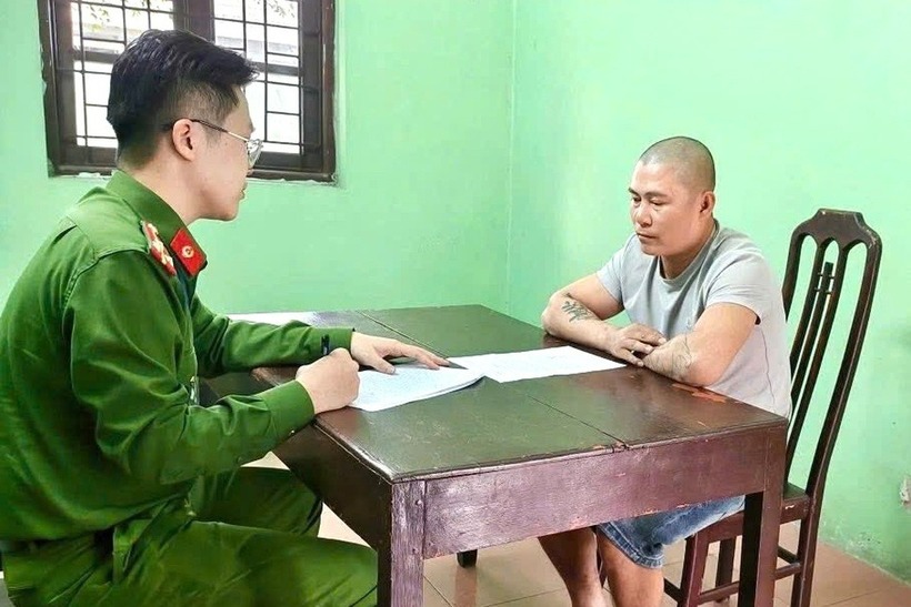 Đối tượng Trần Hữu Chung. Ảnh: Dân Trí