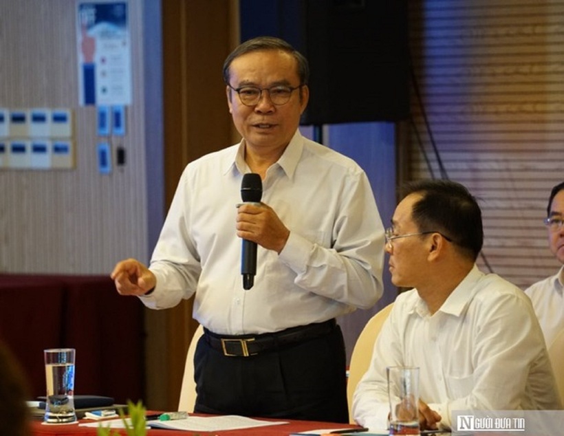 Ông Nguyễn Bá Sơn, Chủ tịch Hội Luật gia thành phố Đà Nẵng.