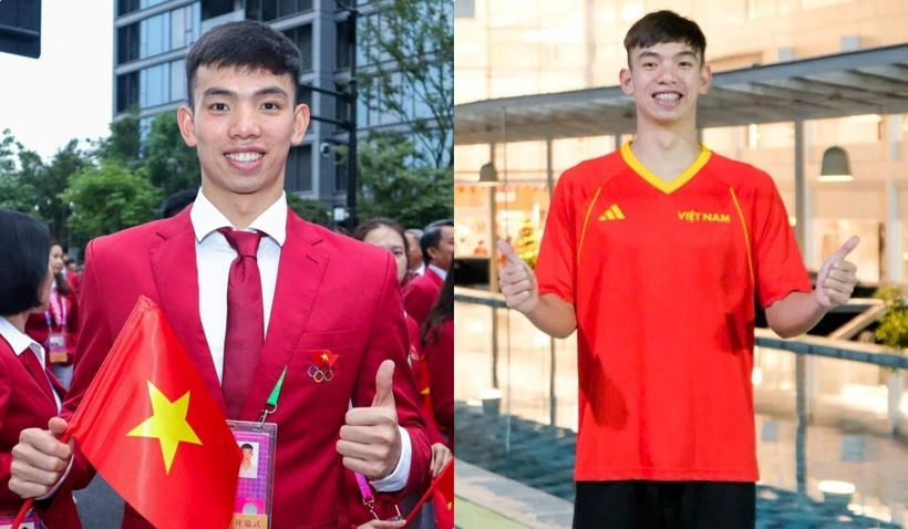 Nguyễn Huy Hoàng niềm hy vọng vàng của đội tuyển bơi Việt Nam. Ảnh: Nguyễn Huy Hoàng/Facebook.