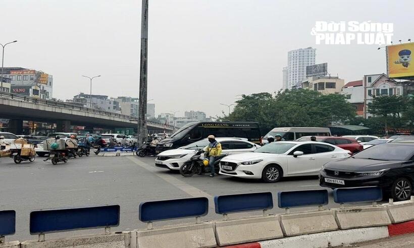 Hướng đi đường Láng - Trường Chinh khu vực Ngã Tư Sở.