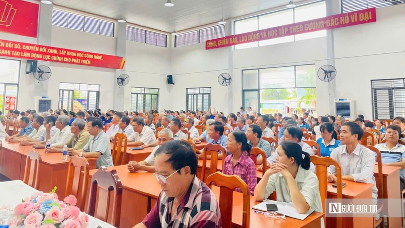 Hội Luật gia tỉnh Đồng Nai tổ chức tuyên truyền cho người dân trên địa bàn xã biên giới Lộc Ninh.