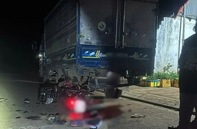 Hiện trường vụ tai nạn. Ảnh: Báo Sài Gòn giải phóng.