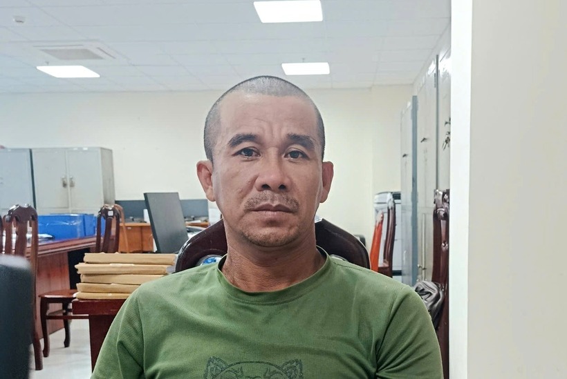 Đối tượng Bùi Văn Trung. Ảnh: Công an Tây Ninh