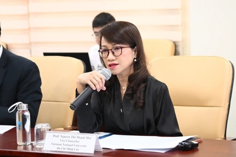 NGƯT.GS.TS Nguyễn Thị Thanh Mai là tân Giám đốc Đại học Quốc gia TP.HCM. Ảnh: ZNews