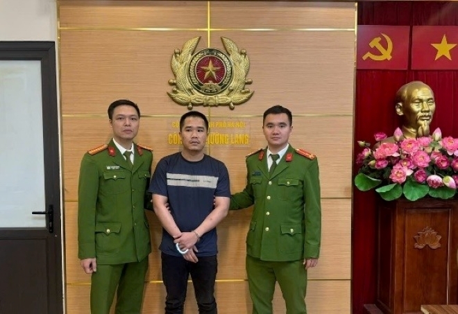 Đối tượng Thân Văn Dung. Ảnh: Cổng thông tin điện tử Công an thành phố Hà Nội