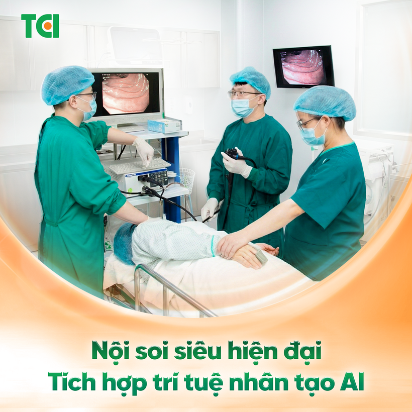 Nội soi công nghệ hiện đại giúp phát hiện sớm, phân loại và xác định tính chất tổn thương, xử lý hiệu quả. (Ảnh: TCI)
