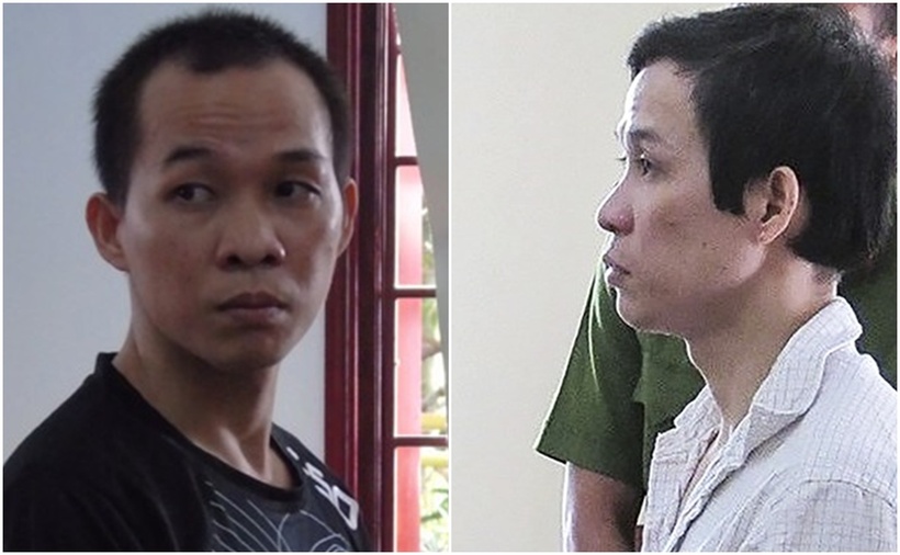 Bị cáo Lê Minh Đức tại tòa sơ thẩm và phúc thẩm. (Ảnh: Tiền phong)