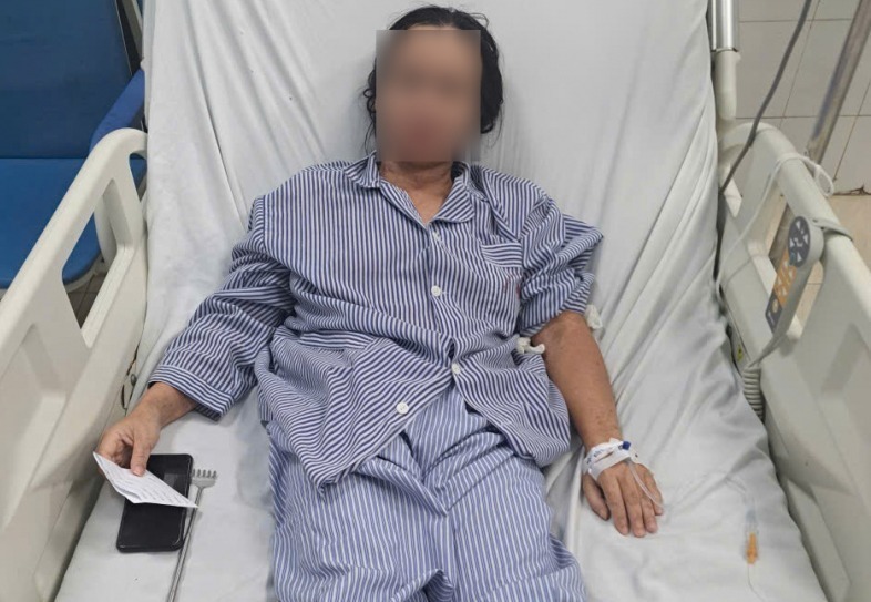 Bệnh nhân đang hồi phục sức khỏe chờ xuất viện. Ảnh: VietNamnet