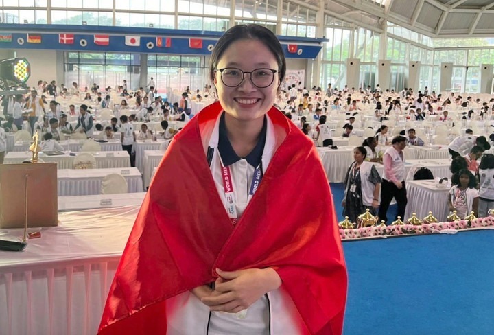 Tuyển thủ Đặng Ngọc Phương Trinh. Ảnh: VTC News