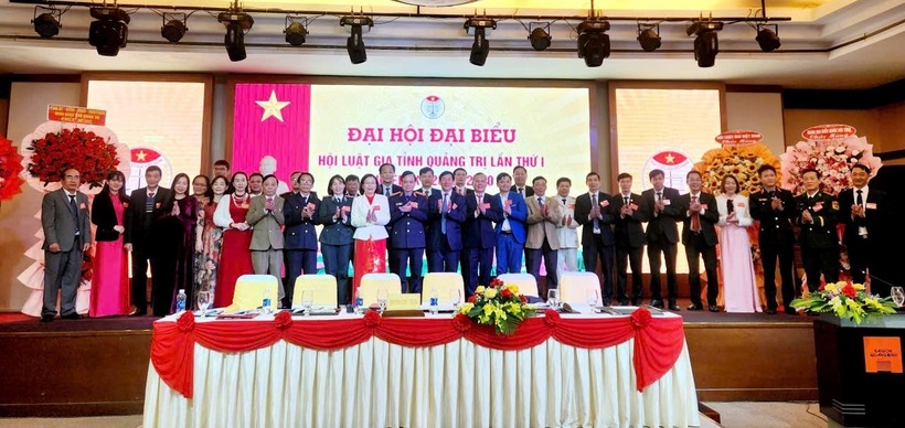 Ra mắt Ban Chấp hành Hội Luật gia tỉnh Quảng Trị nhiệm kỳ 2025 - 2030.