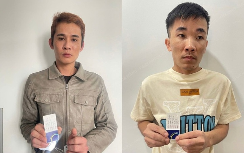 Hai đối tượng Lê Văn Vỹ và Nguyễn Phương Hùng. Ảnh: VTC News.