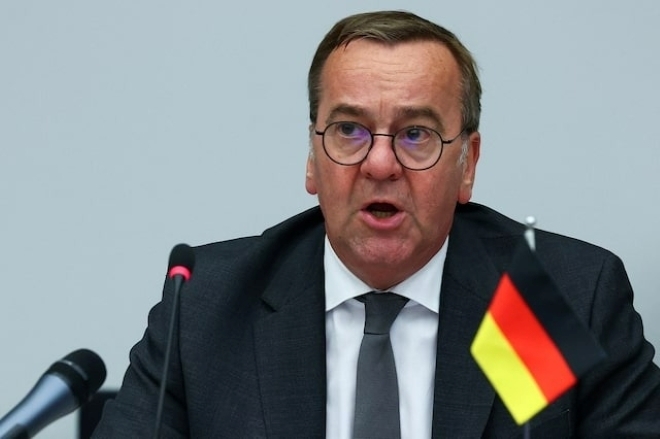 Bộ trưởng Quốc phòng Đức Boris Pistorius. Ảnh: Reuters