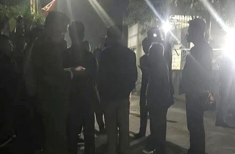 Khu vực xảy ra sự việc. Ảnh: Người lao động