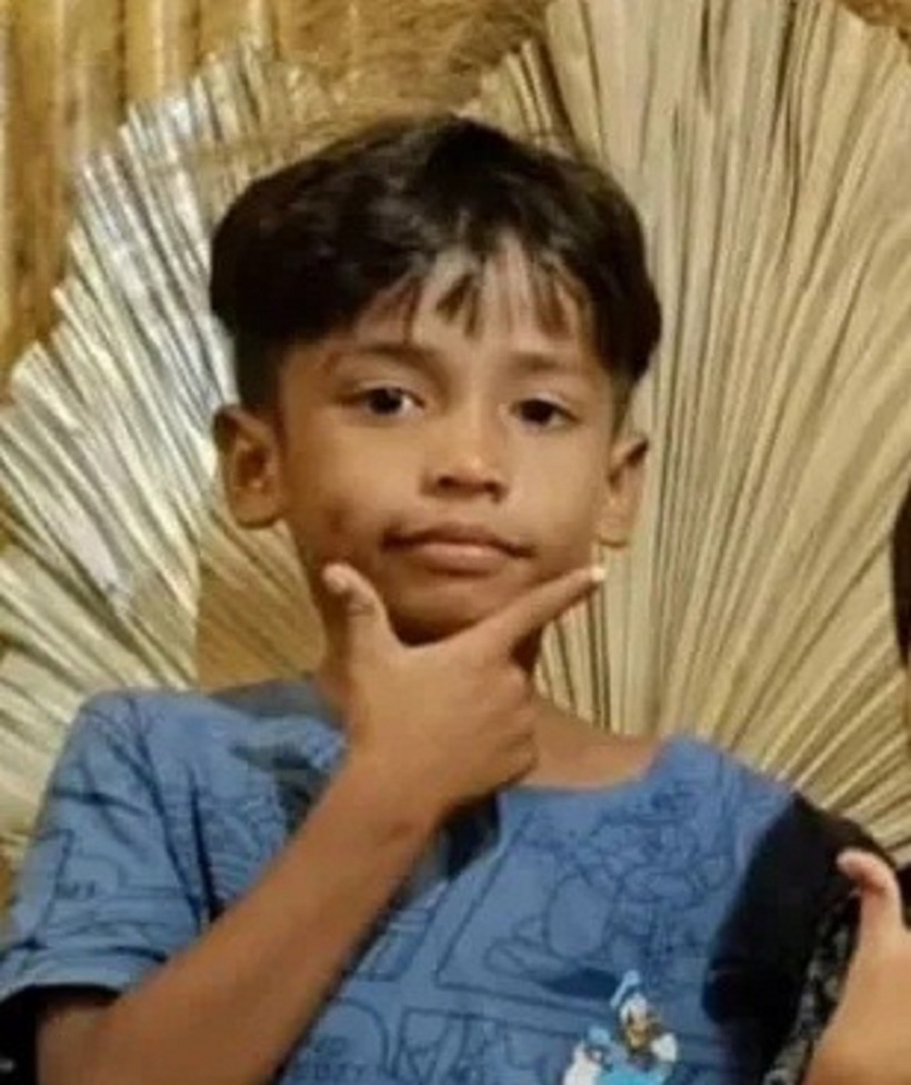 Affan đã qua đời sau khi bị một con cá sấu tấn công. Ảnh: ViralPress