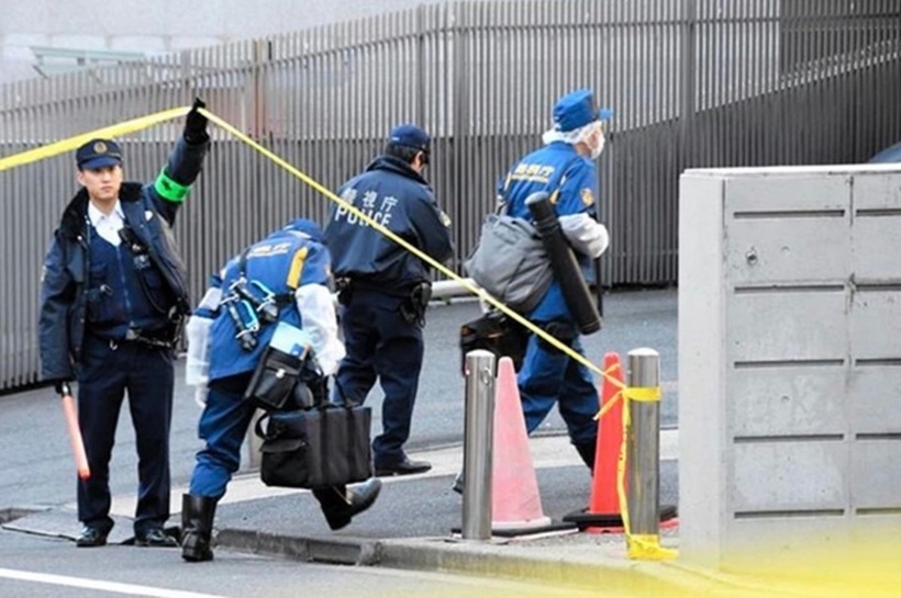 Hai vợ chồng trẻ được tìm thấy bất tỉnh trong phòng xông hơi riêng ở quận Akasaka, Tokyo. Ảnh: Arata Mitsui