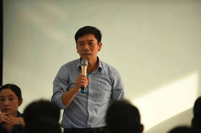 Ông Đỗ Văn Mỹ - người vừa bị cách chức sau vụ học sinh ngộ độc tập thể. Ảnh: ZNews