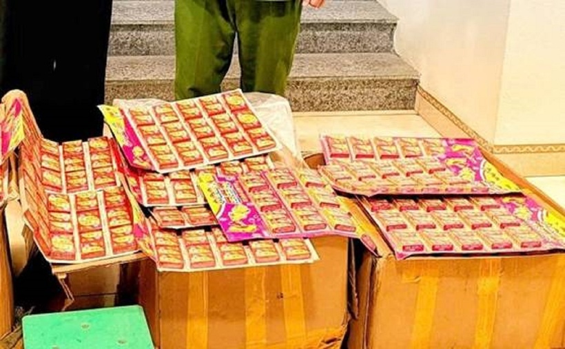 Tang vật vụ án.