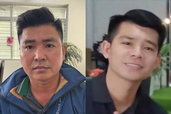 Trần Quang Út (trái) và Mai Minh Tấn (phải) là hai kẻ cầm đầu đường dây lừa đảo từ dự án ảo Kayple. Ảnh: VTC News