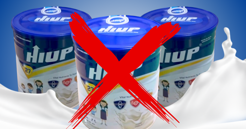 Sản phẩm sữa Hiup.