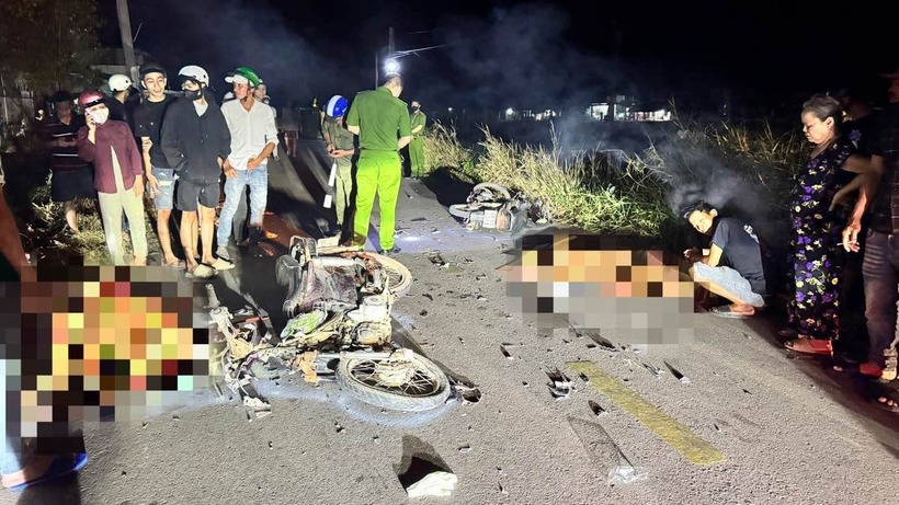 Hiện trường vụ tai nạn. Ảnh: Vietnamnet, Báo Quảng Ninh