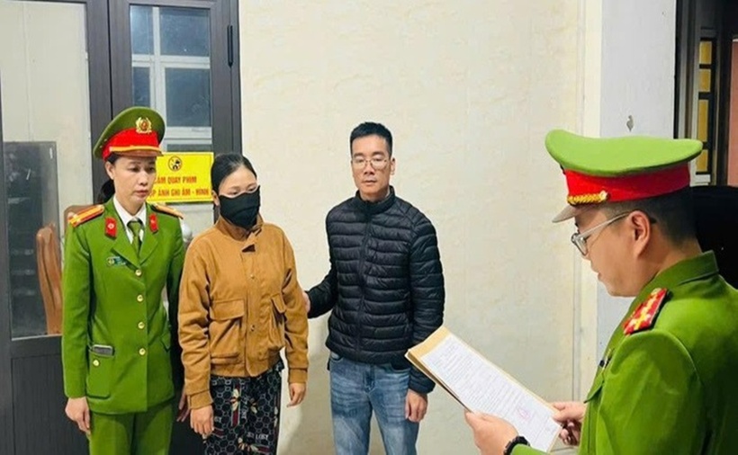 Viện Kiểm sát Nhân dân khu vực 1, tỉnh Quảng Trị đã phê chuẩn quyết định khởi tố bị can, lệnh bắt bị can để tạm giam đối với Võ Thị Hồng Nga. (Ảnh: Công an tỉnh Quảng Trị)