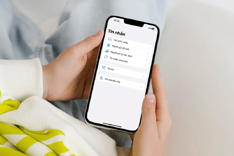Cách lọc tin nhắn rác trên iPhone.