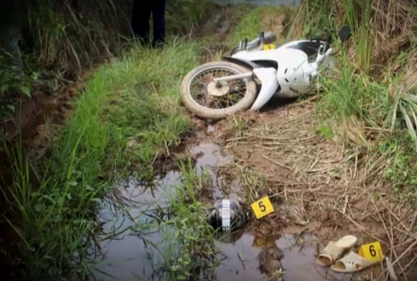 Hiện trường vụ án. (Ảnh: Báo Công an TP.HCM)