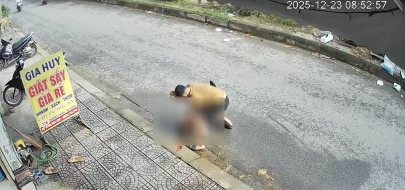 Hình ảnh hiện trường vụ việc. Ảnh: Lao động