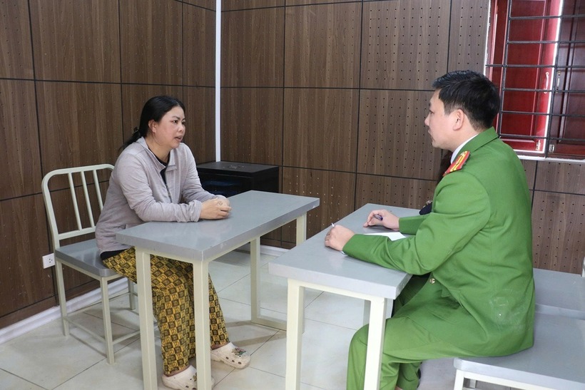 Đối tượng Sầm Thị Thơm. Ảnh: Công an Nghệ An