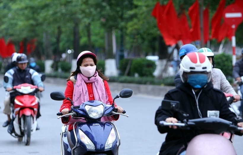 Gió mùa Đông Bắc tràn về, miền Bắc có nơi rét dưới 8 độ C. Ảnh minh họa