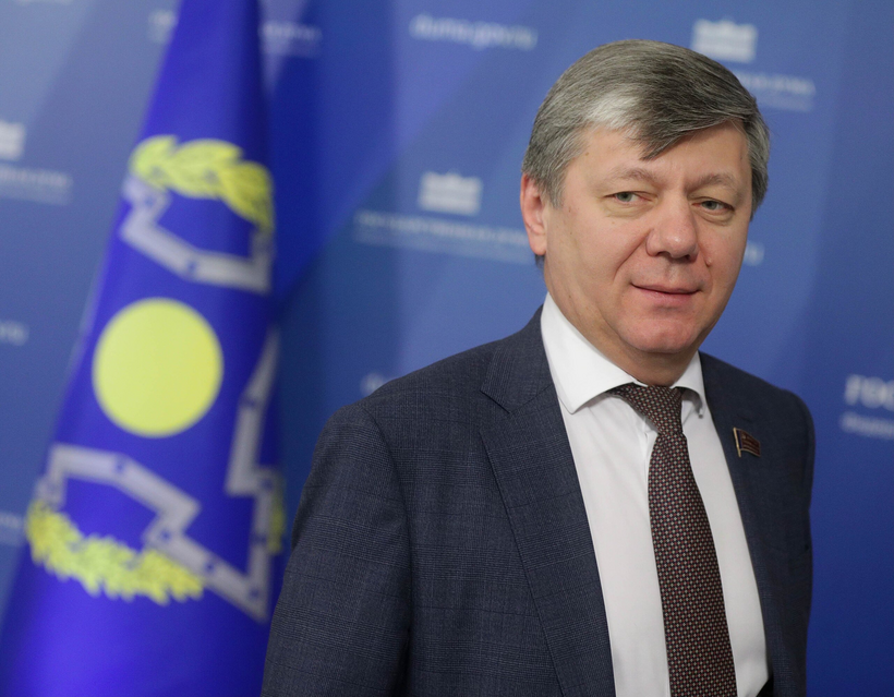 Ông Dmitry Novikov, Phó Chủ tịch thứ nhất Ủy ban Đối ngoại Duma Quốc gia (Hạ viện Nga). Ảnh: Getty