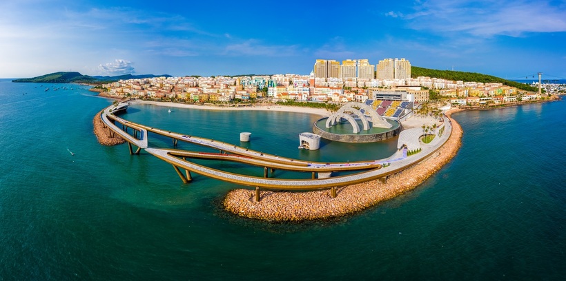 The Sunset hưởng trọn hệ sinh thái Sun Group đã kiến tạo tại đảo Ngọc. Ảnh: Ánh Dương.