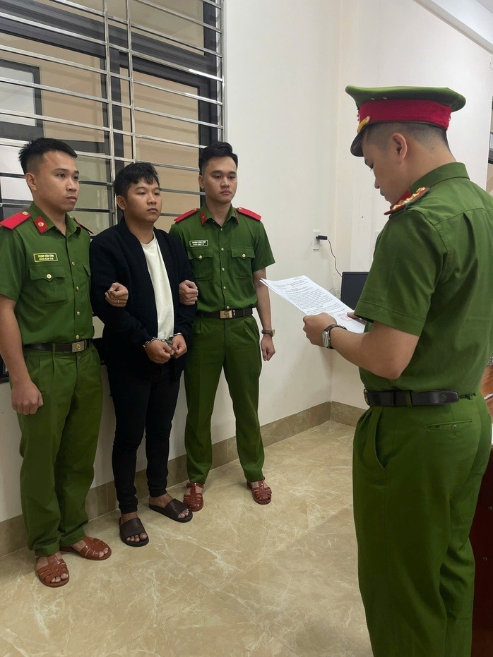 Nguyễn Quang Phin bị bắt tạm giam. Ảnh: Người lao động