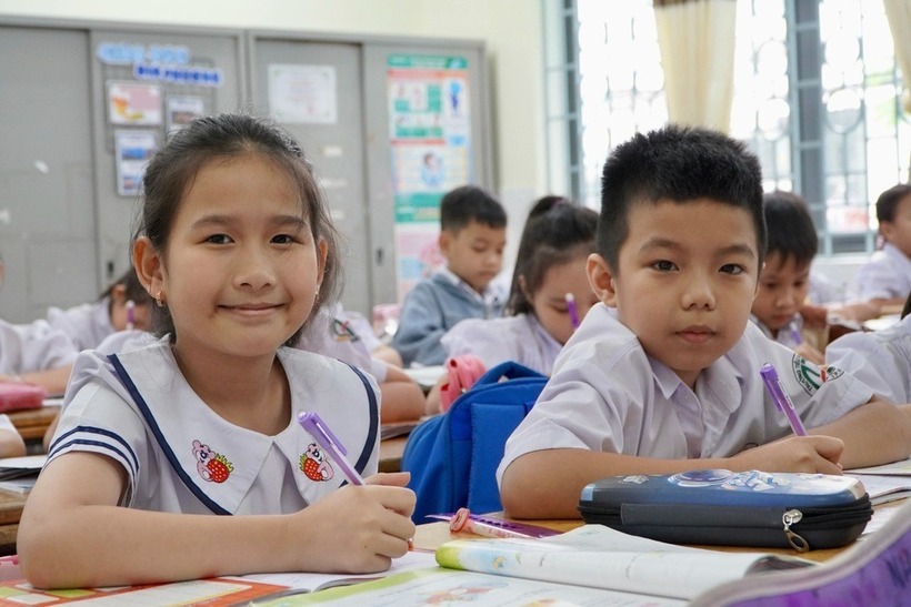 Học sinh TP.HCM. Ảnh: Dân trí