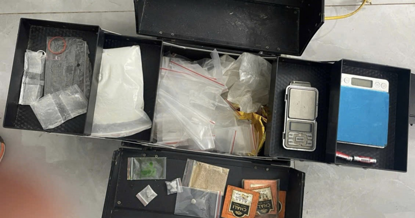 Tang vật vụ án.