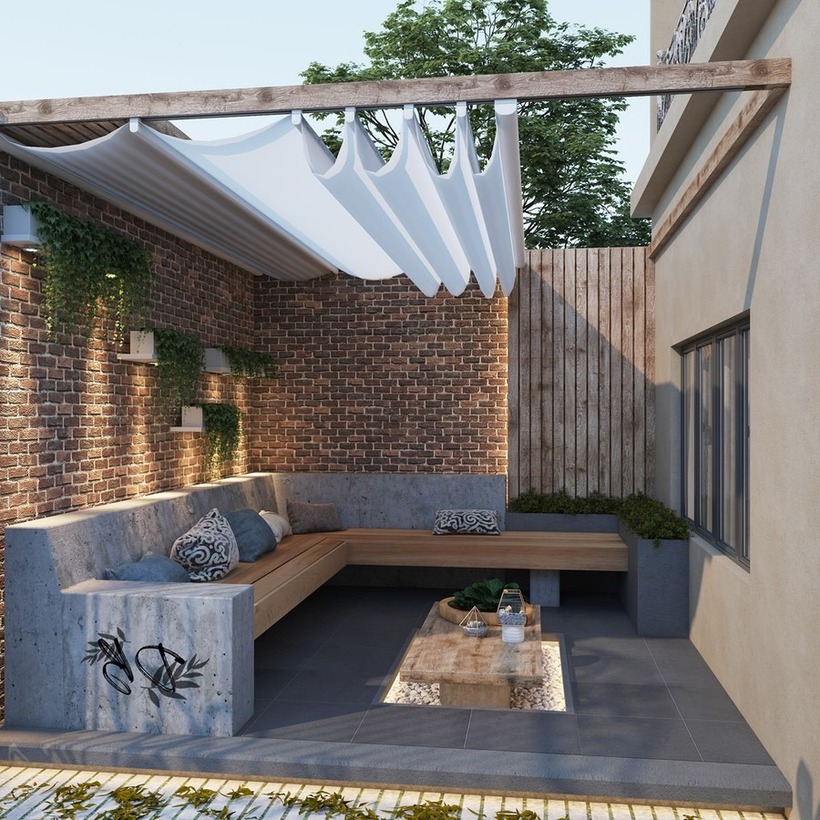 Bạn chỉ cần tận dụng những khoảng trống không dùng đến trong căn hộ cũng đã thổi một làn gió mới vào không gian sống của bạn. Ảnh minh họa.