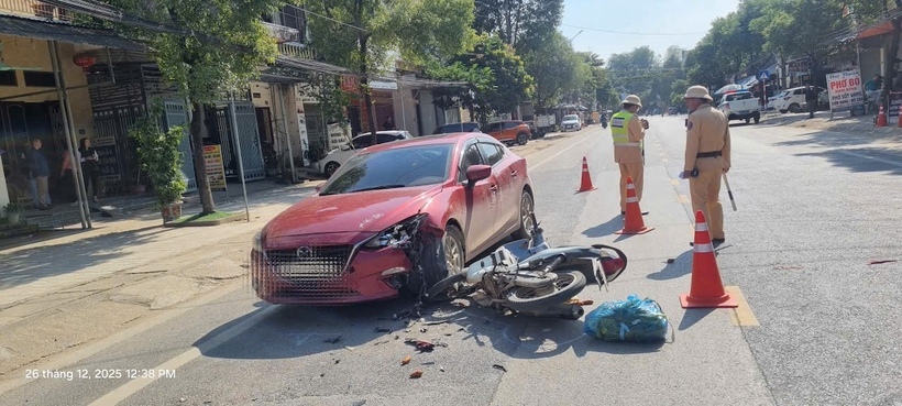 Hiện trường vụ việc. Ảnh CACC