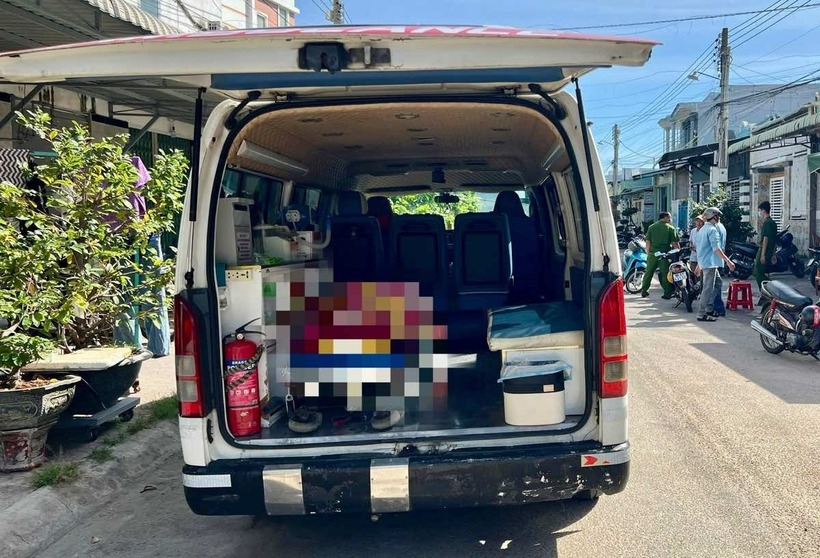 Thi thể nạn nhân được đưa về Trung tâm giám định y khoa, pháp y tỉnh Lâm Đồng để bảo quản. Ảnh: Báo Lao động.