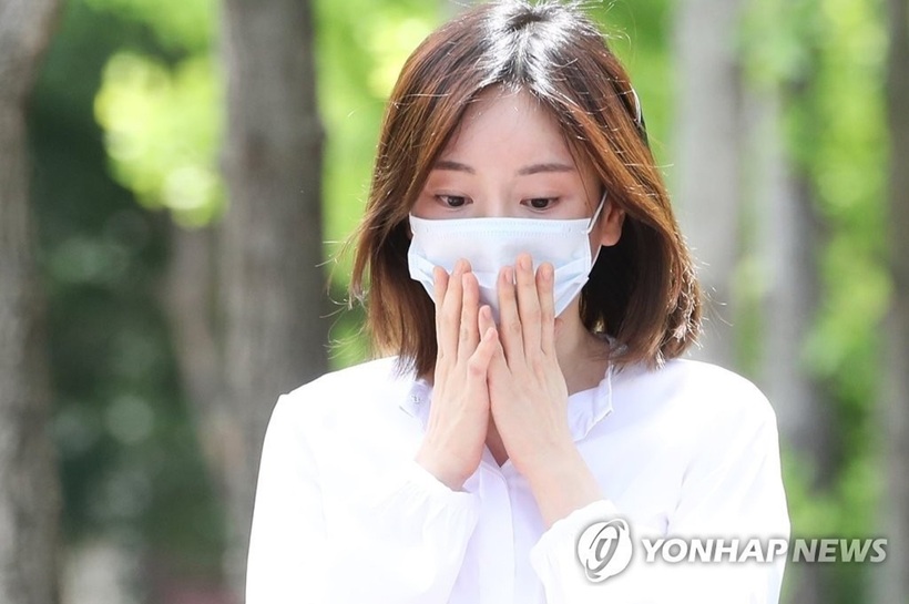 Hwang Hana (37 tuổi) - cháu ngoại nhà sáng lập Tập đoàn Namyang Dairy. Ảnh: Yonhap